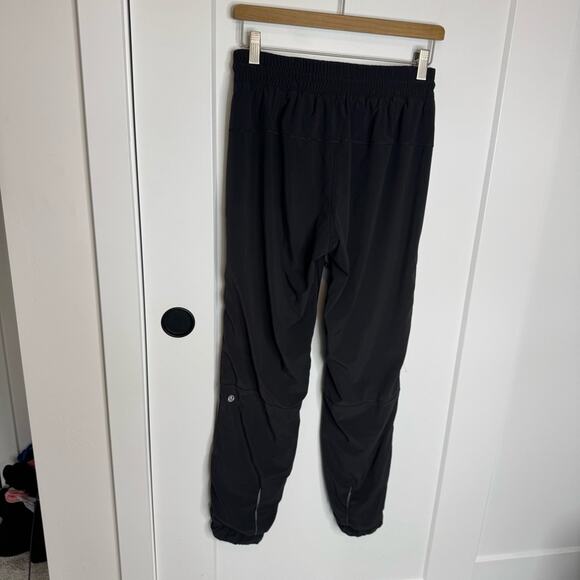 Lululemon Track To Reality Pant Black Drawstring Swift Jogger Size 4 - Picture 6 of 6